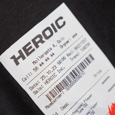 HEROIC Receipt T-Shirt