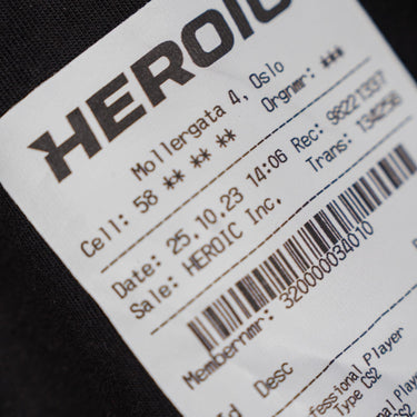 HEROIC Receipt T-Shirt